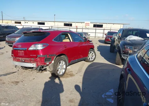 2010 Lexus Rx 350 z USA, uszkodzony, nr VIN 2T2ZK1BA0AC024718